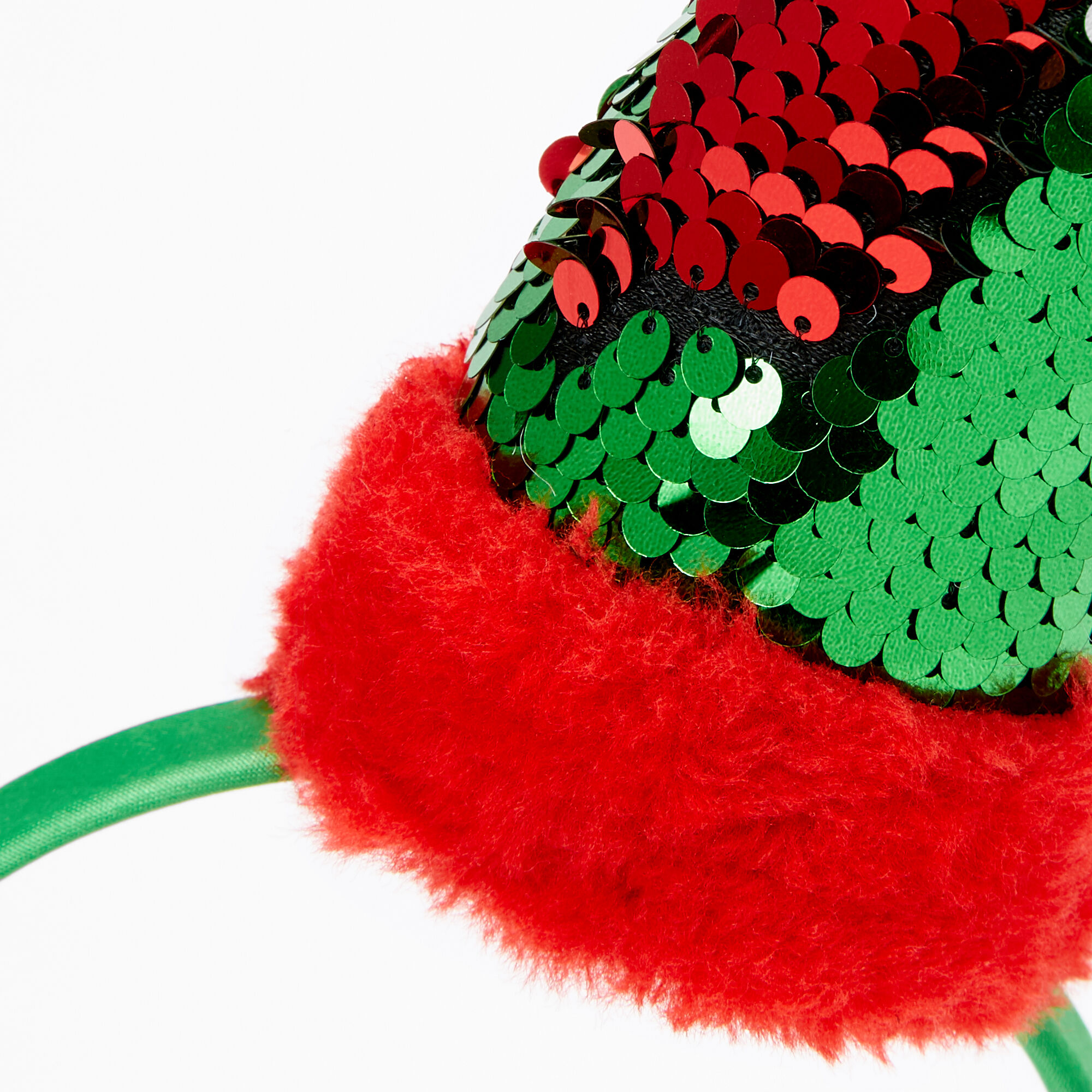 Reversible Sequins Elf Hat Headband Claire S Us