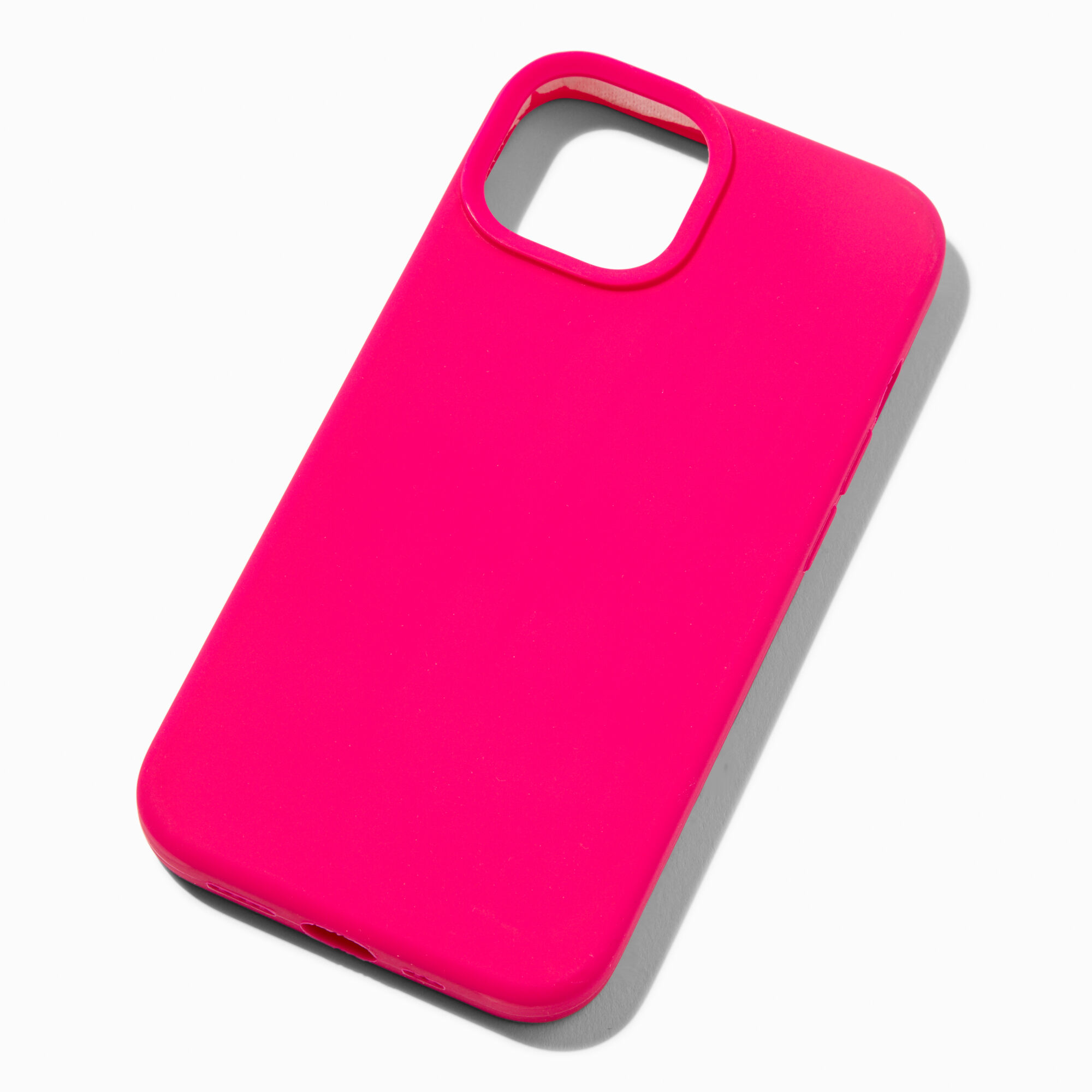 Hot Pink Silicone Phone Case - Fits iPhone® 13/14/15,