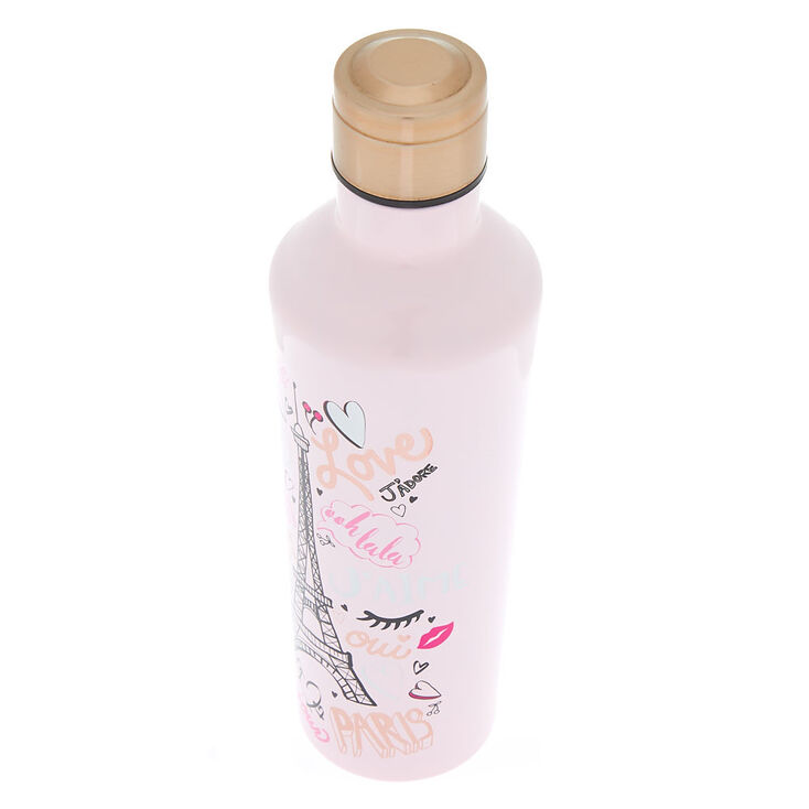 Paris Water Bottle - Pink,