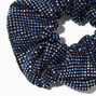 Blue Embellished Sparkle Hair Scrunchie,