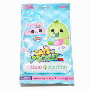 Cats vs Pickles&trade; Kittens vs. Gherkins Surprise Plush Toys Blind Bag - Styles May Vary,