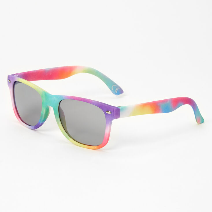 madera rosado fragmento Claire's Club Tie-Dye Retro Sunglasses | Claire's