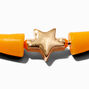 Yellow Star Silicone Bracelet,