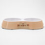 Pusheen&reg; Double Bowl - Brown,