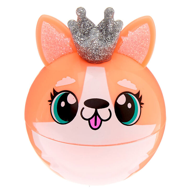 Queenie the Corgi Lip Gloss Pot - Peach,