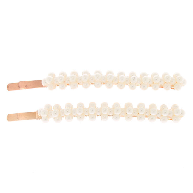 Classic Pearl Hair Pins - 2 Pack,