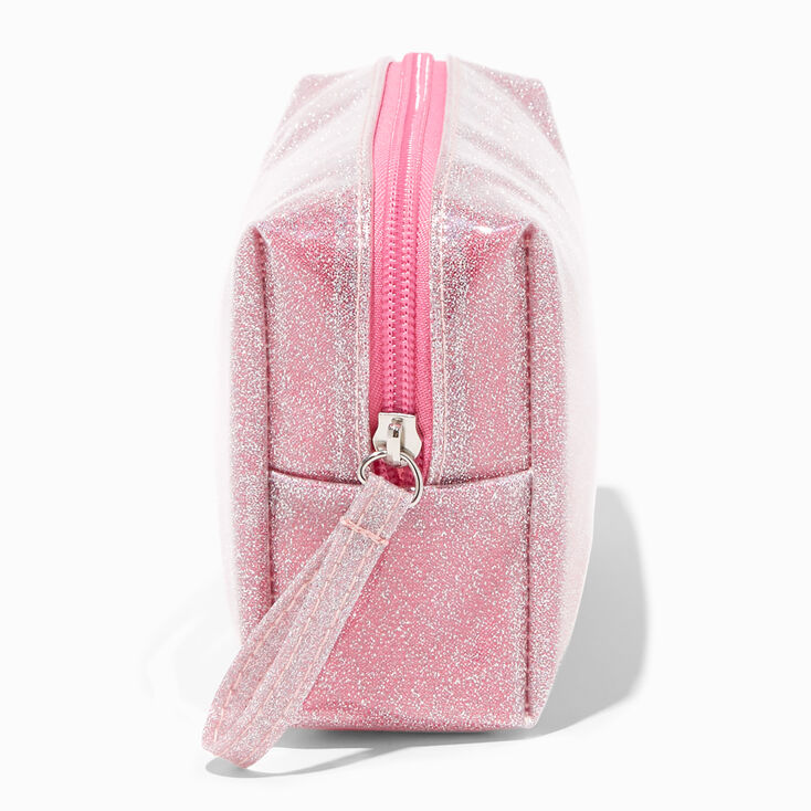 Pink Glitter Makeup Bag,