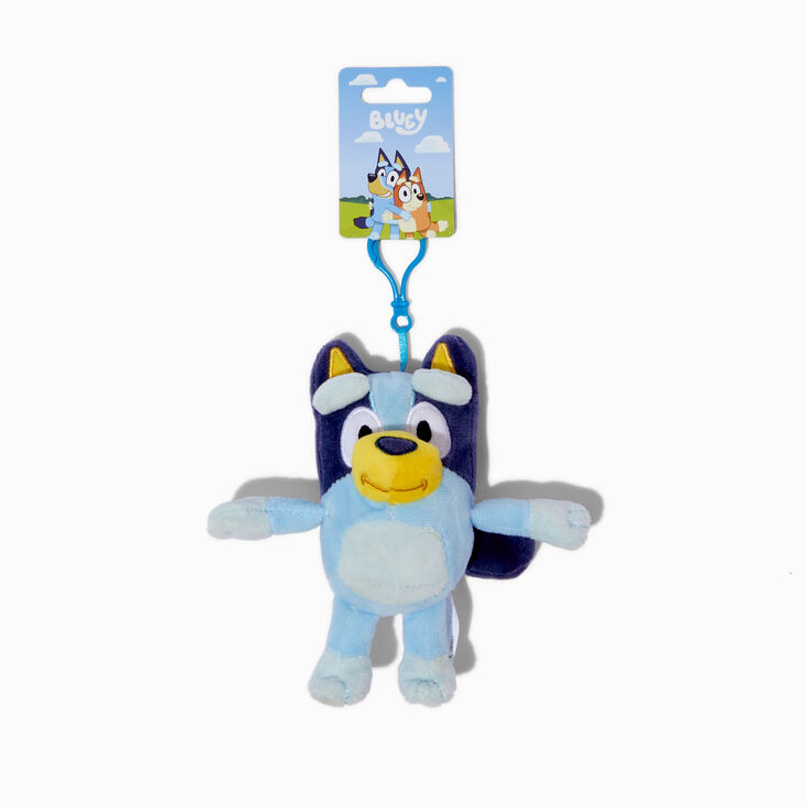 Bluey Soft Toy Bag Clip- Styles Vary,