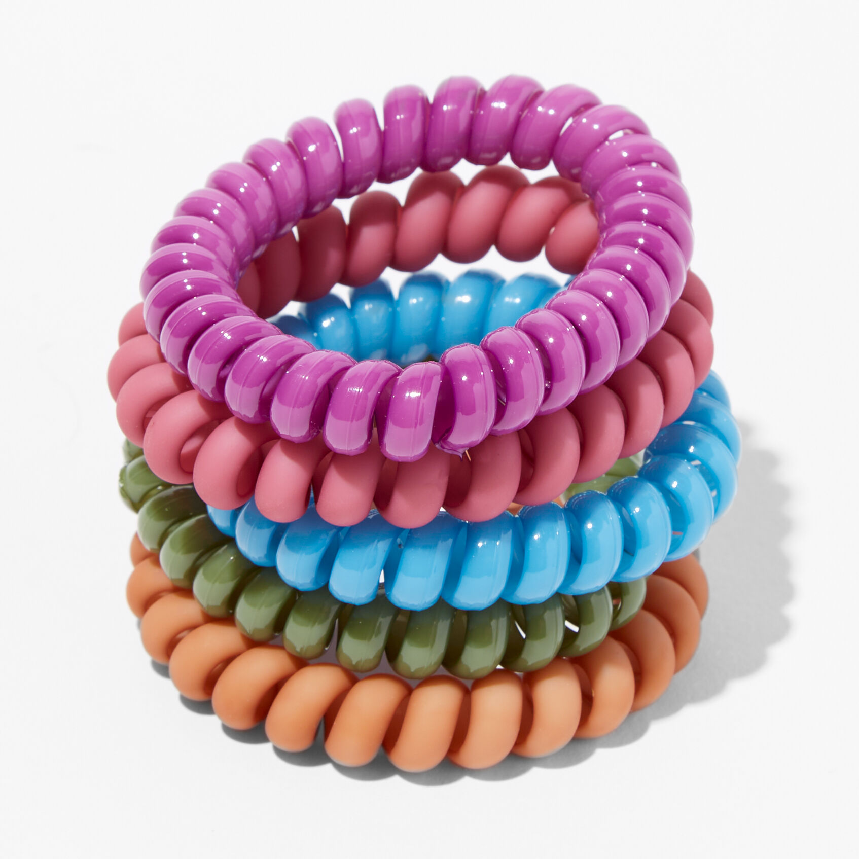 Plastic coil bracelets sales