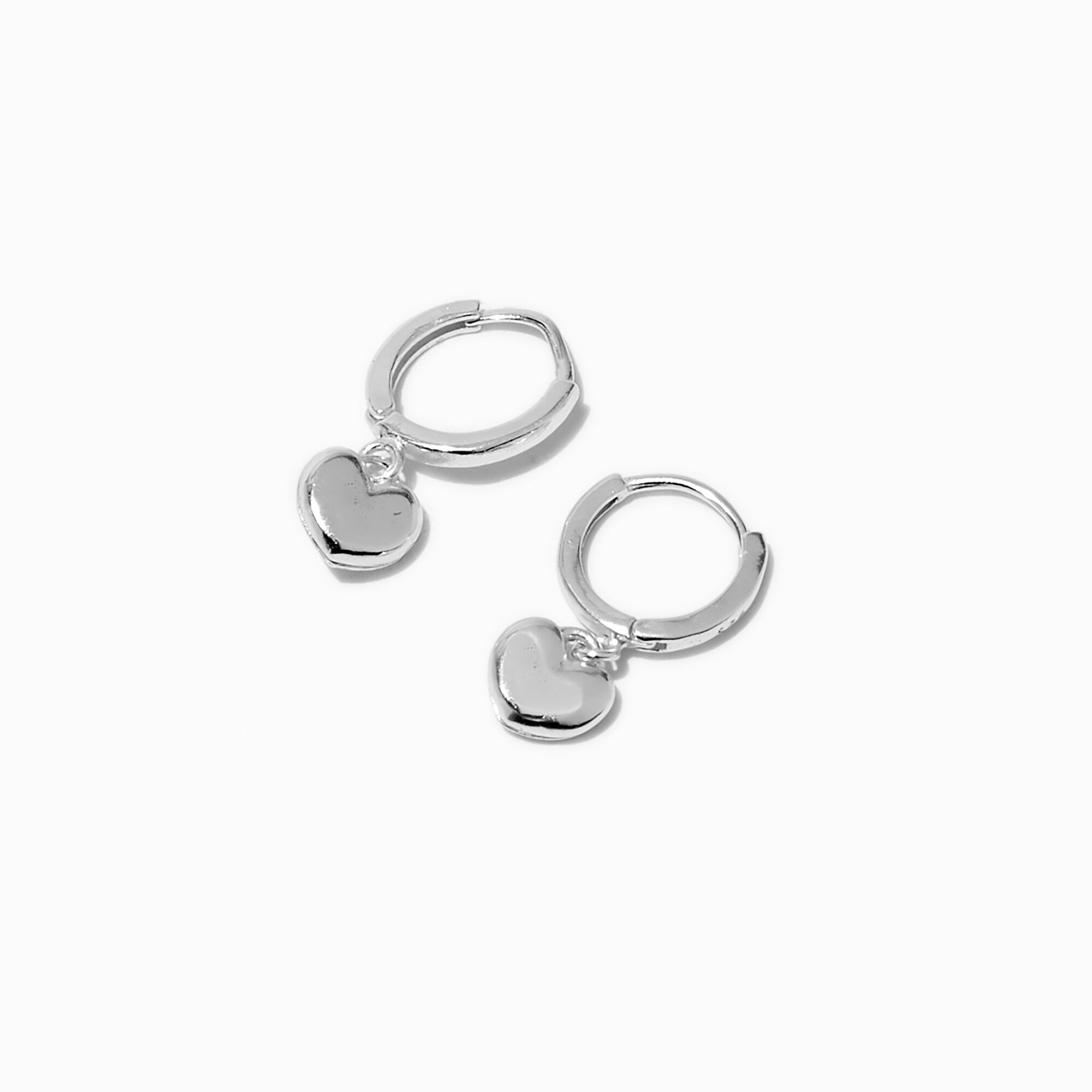 Claire's sterling silver hoops on sale