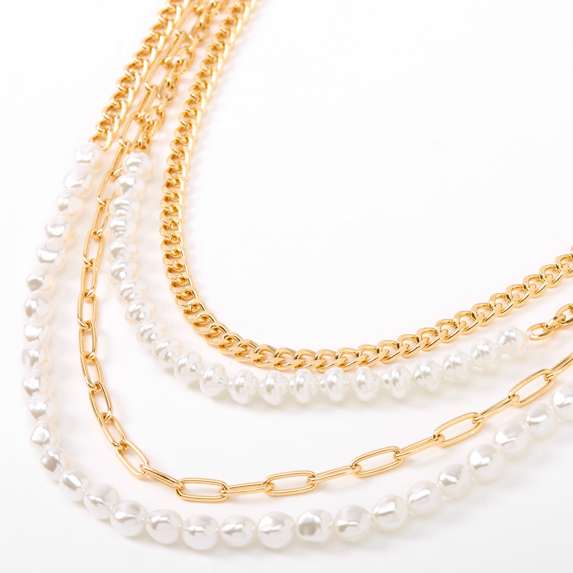 Claire's pearl store necklace