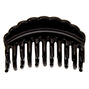 Small Double Tooth Hair Claw - Black,