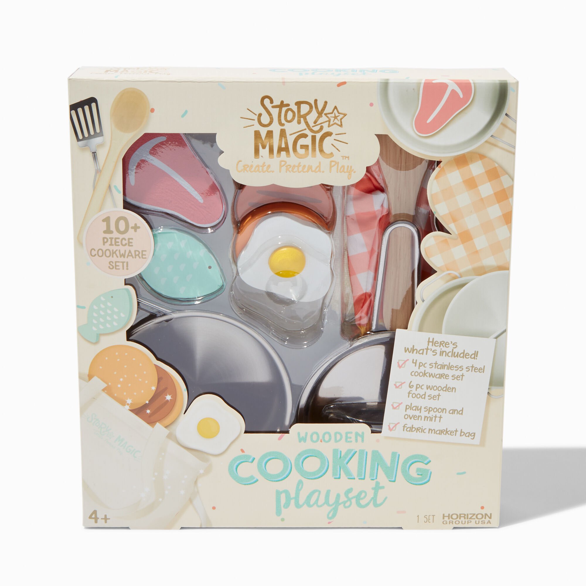 Story Magic™ Wooden Cooking Playset,