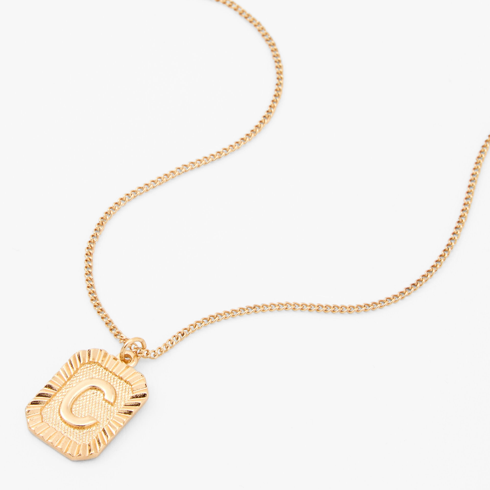 Claire's initial new arrivals necklace