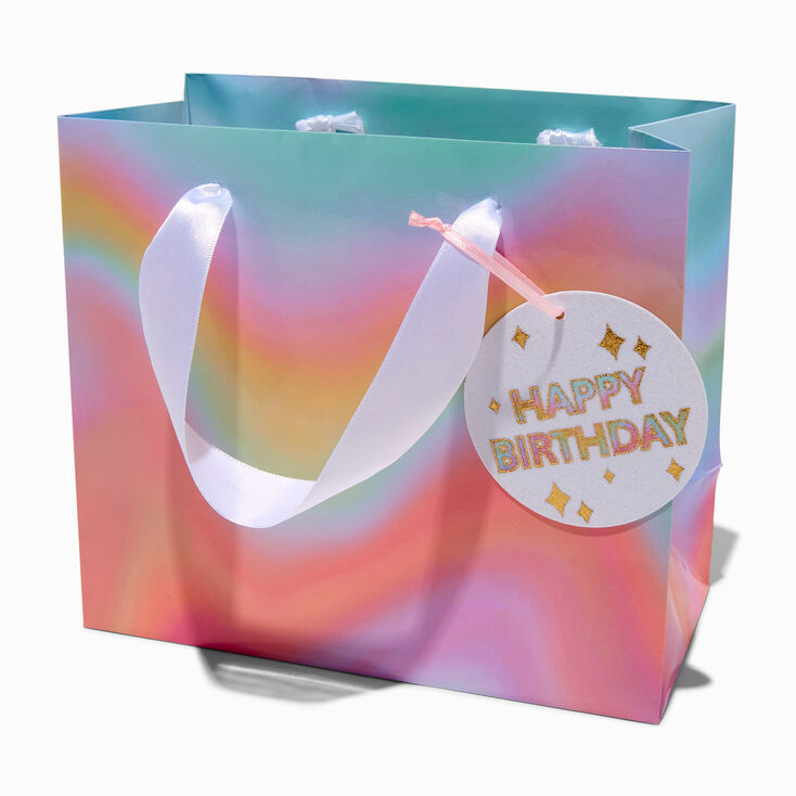 Rainbow &quot;Happy Birthday&quot; Medium Gift Bag,