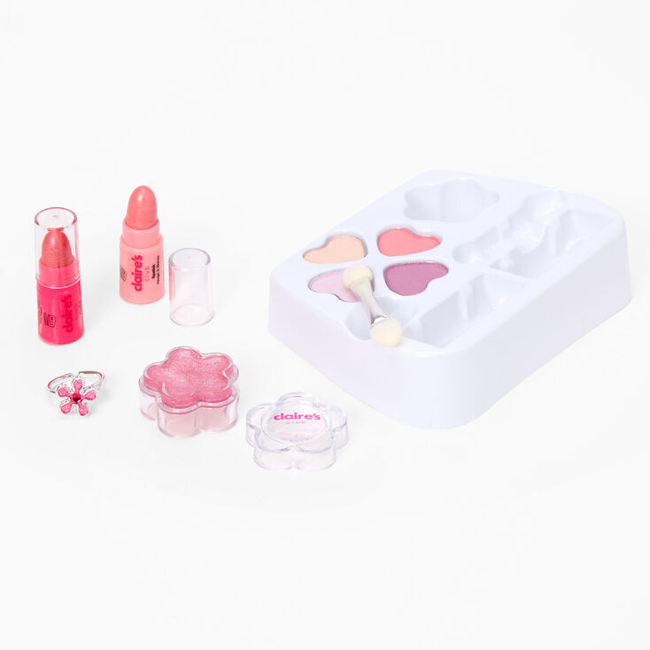 Claire&#39;s Club Pink Pearl Purse Makeup Set,