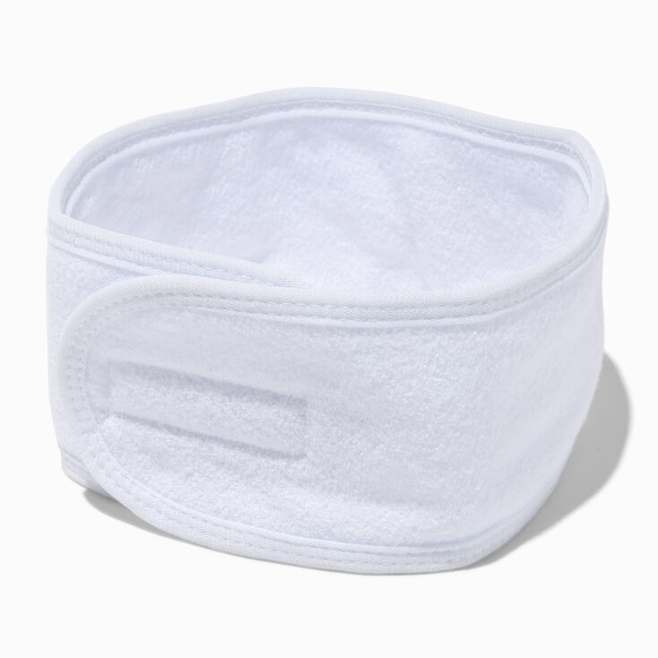 White Facial Spa Headwrap,