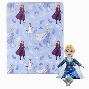 Frozen 2 Friends Hugger Pillow &amp; Silk Touch Blanket Set,