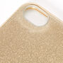 Gold Glitter Protective Phone Case - Fits iPhone 6/7/8/SE,