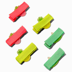 Claire&#39;s Club Fruit Icons Hair Clips - 6 Pack,