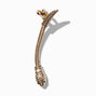 Gold-tone Snake Crawler Ear Cuff Earring,