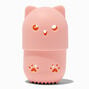 &Eacute;tui en silicone pour &eacute;ponge &agrave; maquillage en forme de chat,