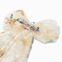 Ivory Sequin Star Large Bow Hair Clip,