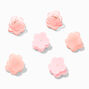 Pinces &agrave; cheveux fleurs roses vari&eacute;es - Lot de 6,