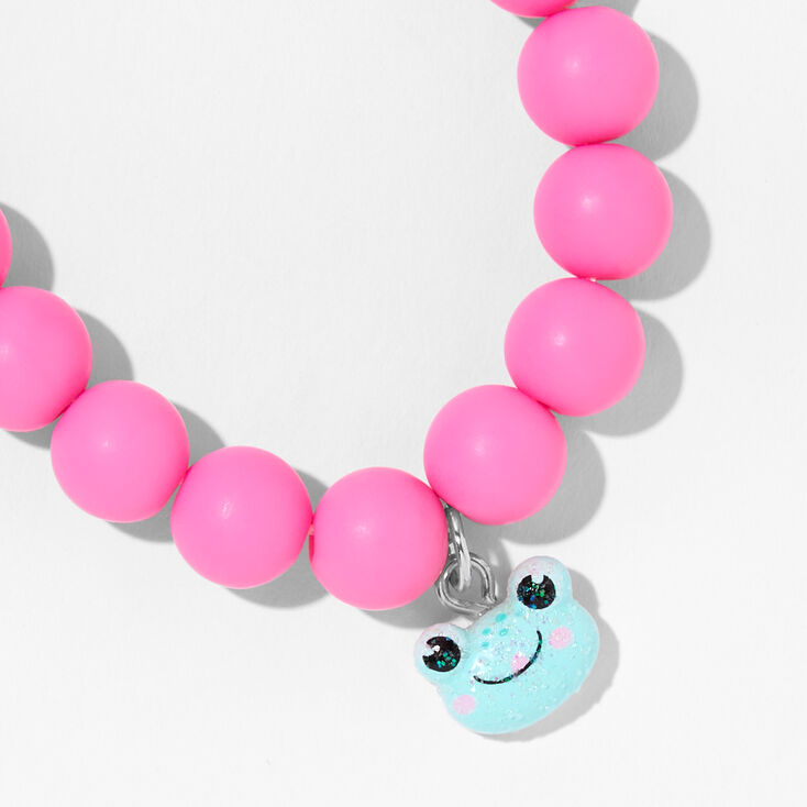 Claire&#39;s Club Pastel Matte Beaded Stretch Bracelets &#40;3 Pack&#41;,