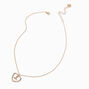 Mama &amp; Mini Crystal Heart Pendant Necklaces - 2 Pack,
