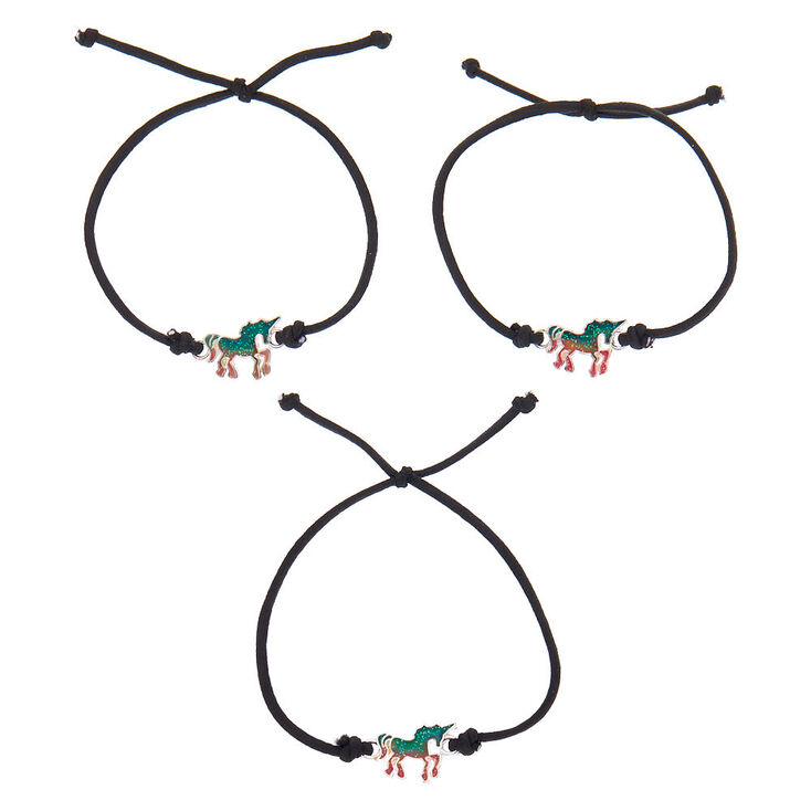 Mood Unicorn Adjustable Friendship Bracelets - 2 Pack,