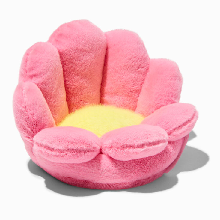 Retro Pink Flower Chair Phone Holder,