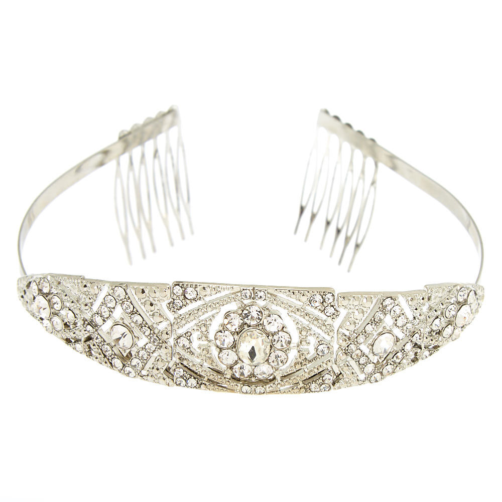 Silver Royal Wedding Tiara,