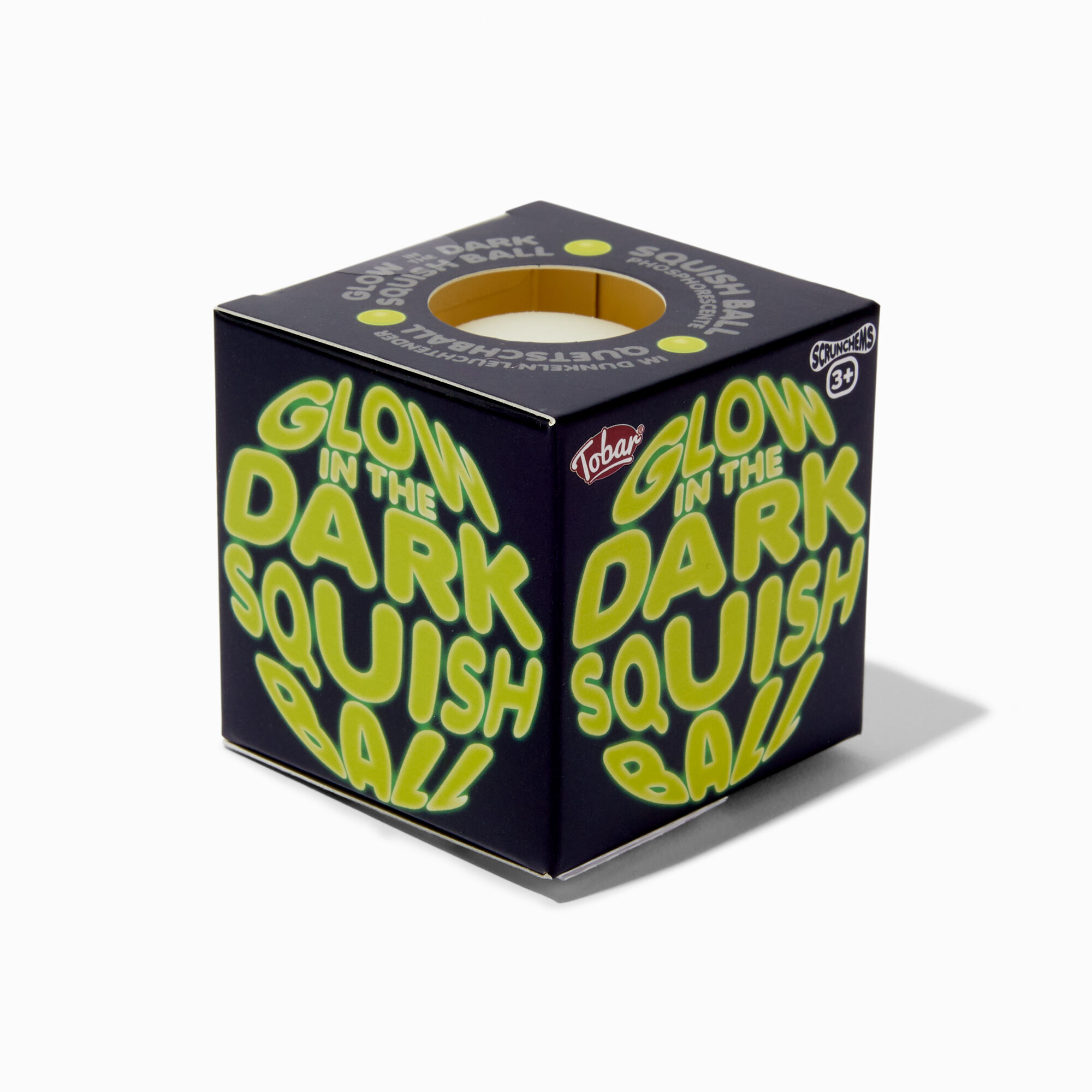 View Claires Tobar Glow In The Dark Squish Ball information