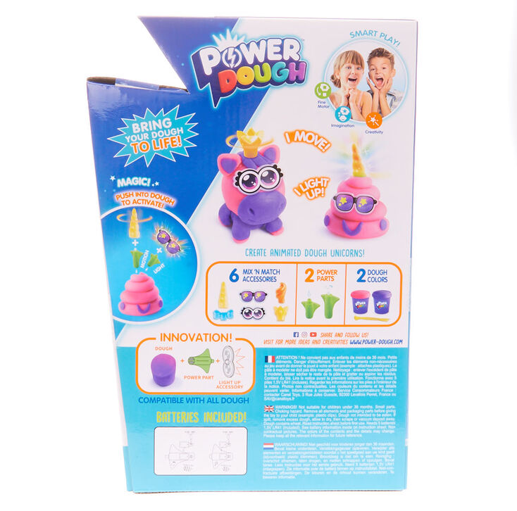 Activity Toy Innovation Power Dough&trade; Unicorn Play Dough Kit,