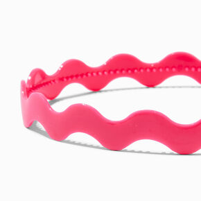 Claire&#39;s Club Pink Wavy Mixed Headbands - 3 Pack,