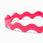 Claire&#39;s Club Pink Wavy Mixed Headbands - 3 Pack,