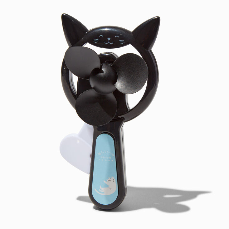 Black Cat Hand Crank Fan,