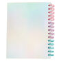 Smile Sparkle Shine Shaker Sequin Diary - Silver,