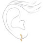 Gold Bamboo Geometric Ear Cuff &amp; Mixed Earrings - 6 Pack,