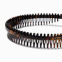 Tortoiseshell Zigzag Headbands - 2 Pack,