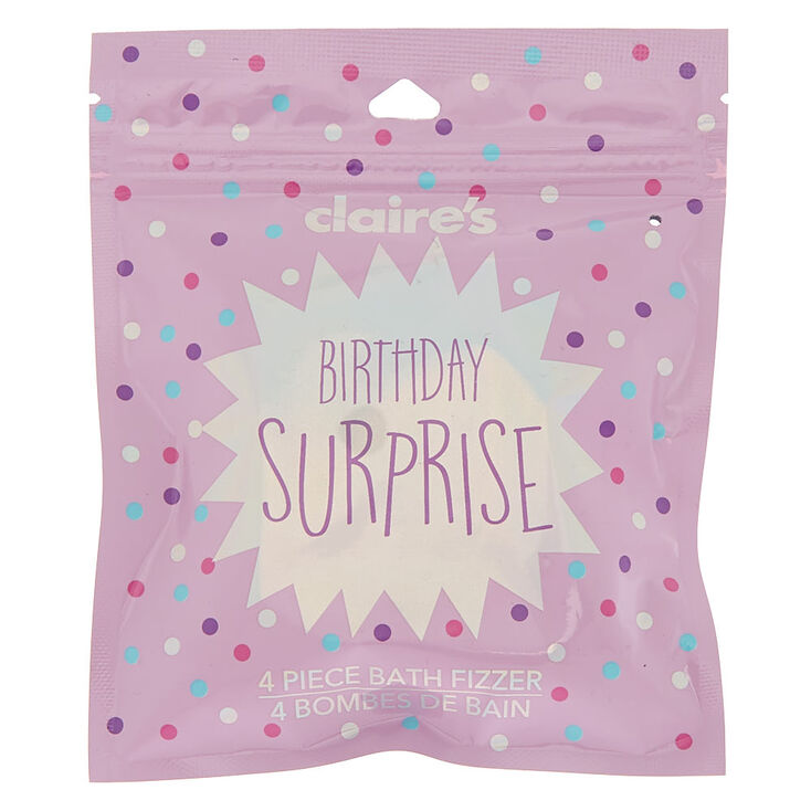 Birthday Bath Bomb Blind Bag - 4 Pack,