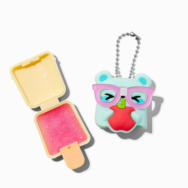 Pucker Pops&reg; Back to School Bear Lip Gloss - Fruit Punch,