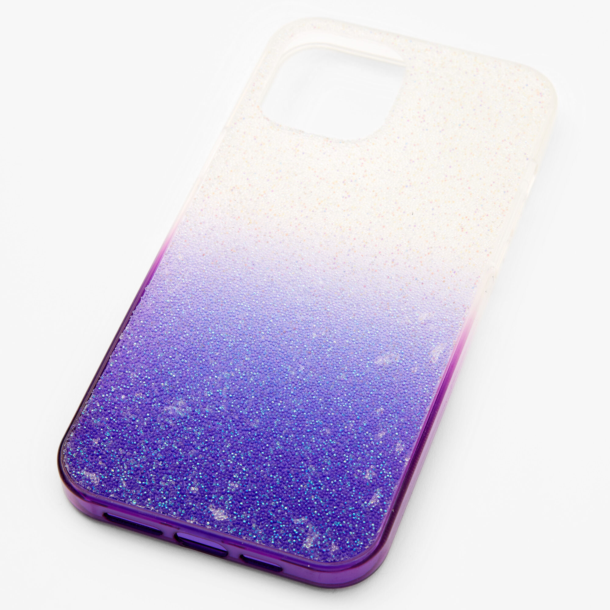 Flaunt Pink Purple Clear Ombre Square iPhone Case iPhone 11 Pro Max