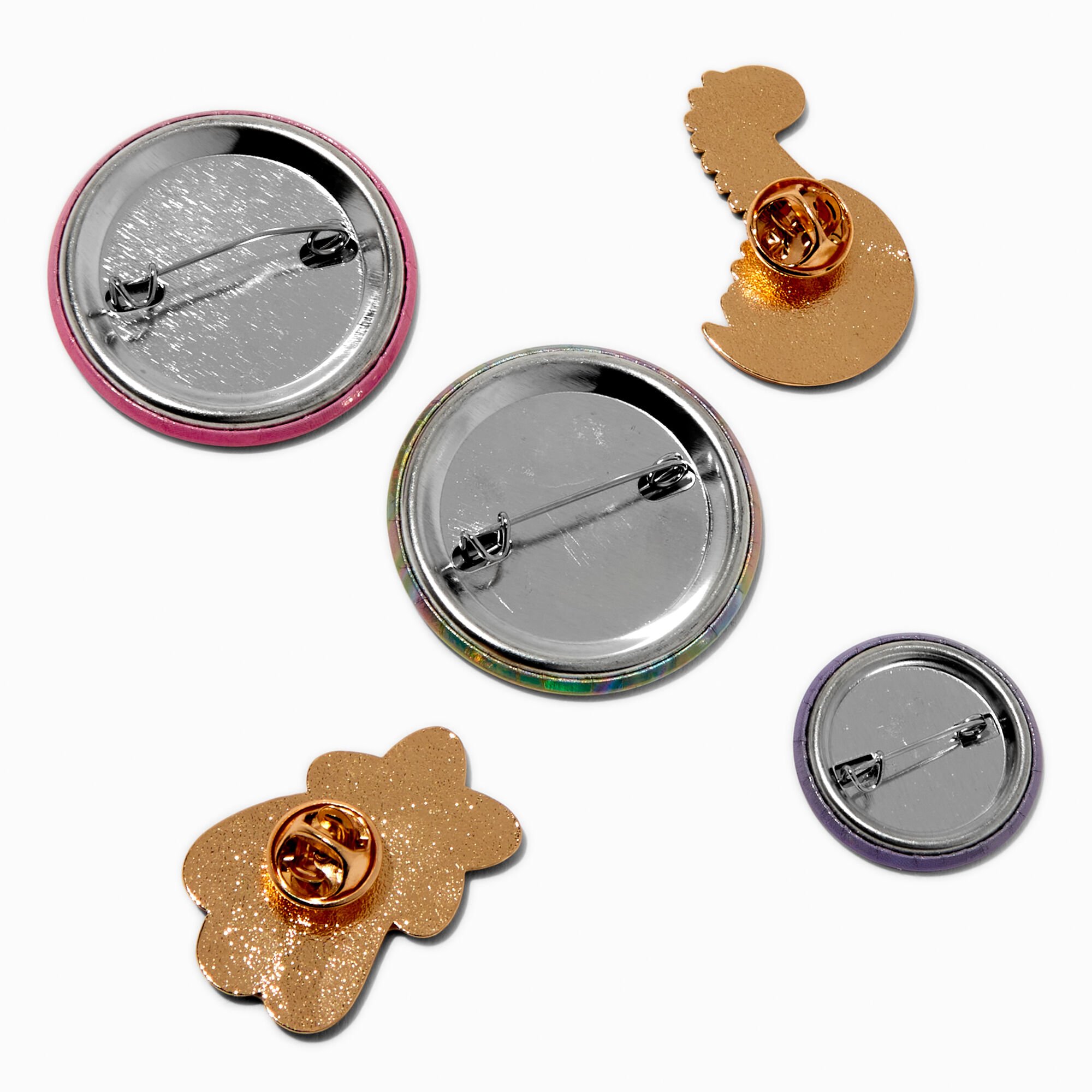 DIY Dinosaur Pin Set - 5 Pack,