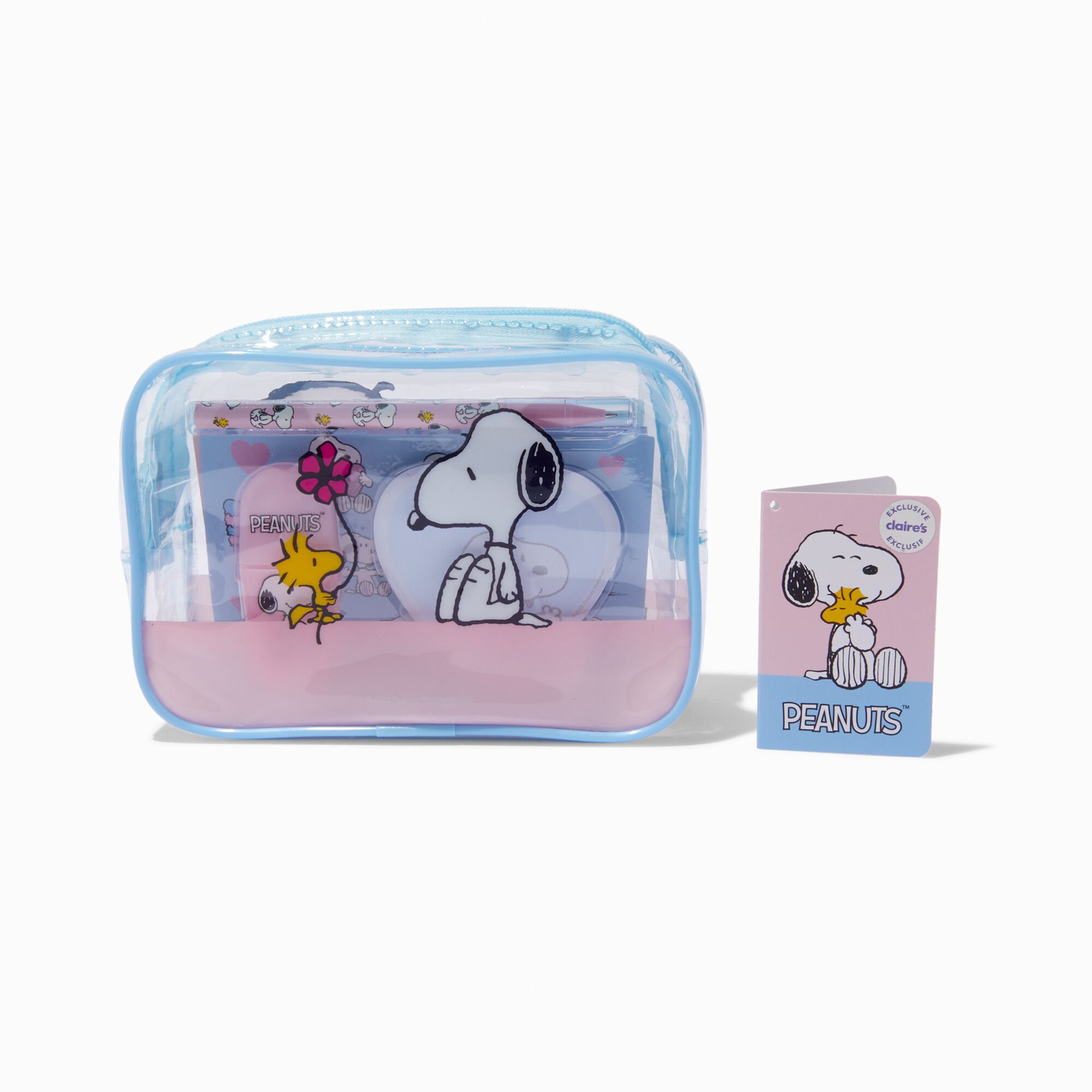 Peanuts™ Claire's Exclusive Stationery Set Pouch - 6 Pack,