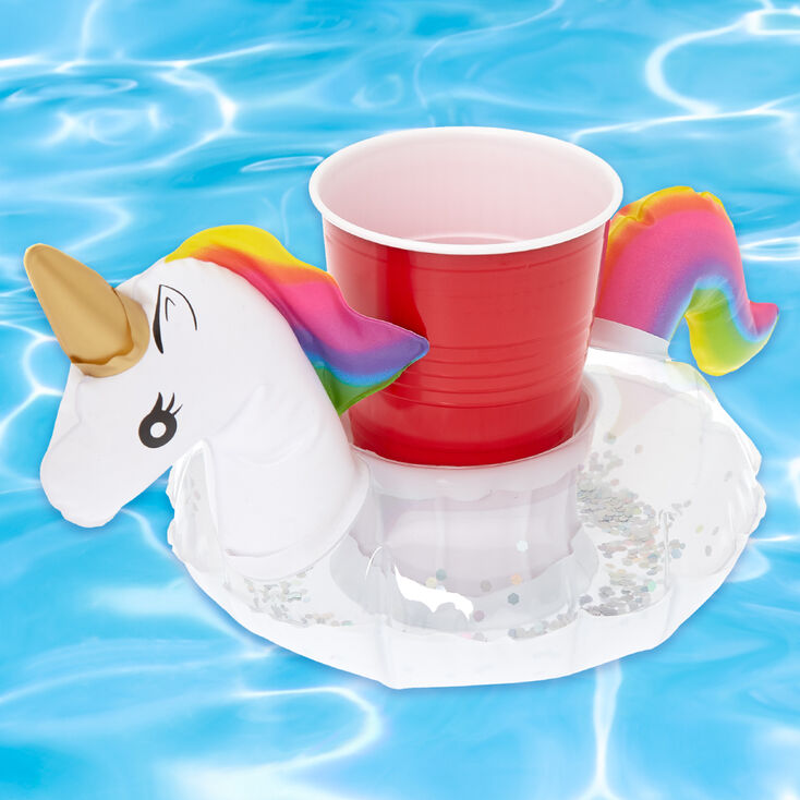 Porte-gobelet flottant motif licorne,