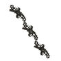 Black Crystal Vine Hair Swag,