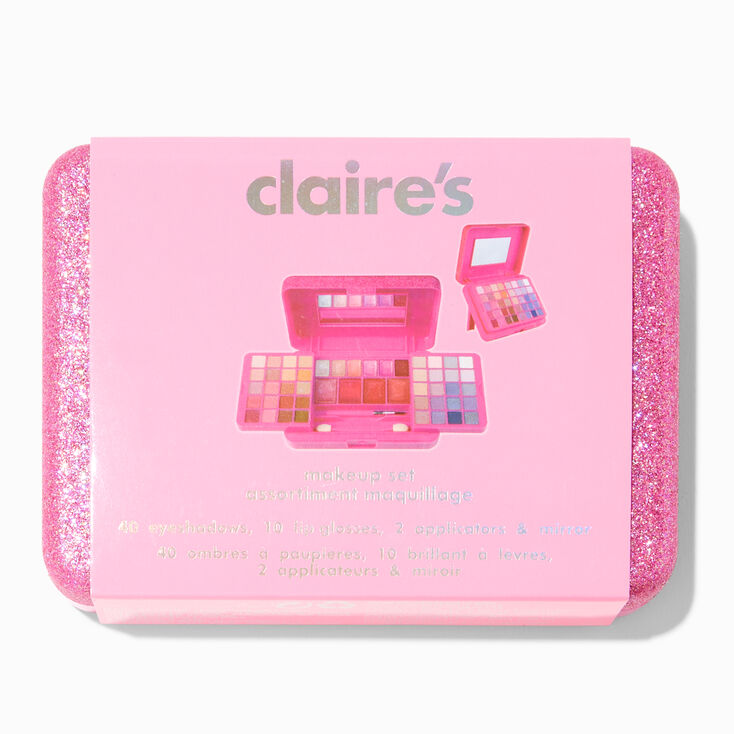 Pink Glitter Makeup Set