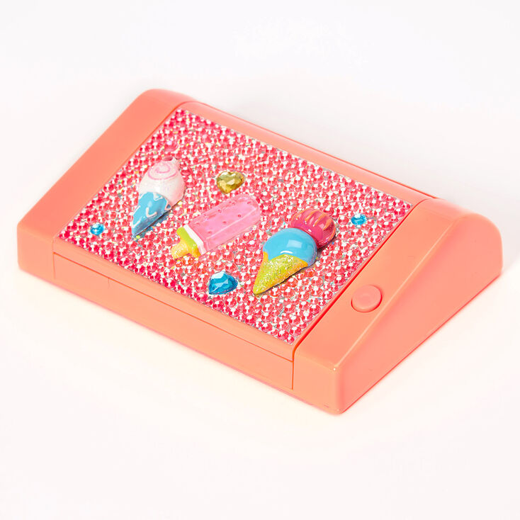 Ice Cream Bling Lip Gloss Set - Orange,